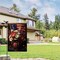 4th of July Patriotic Floral Garden Flag God Bless America 12x18 Inch Double Sided for Outside Summer Small Independence Day Yard Decorations